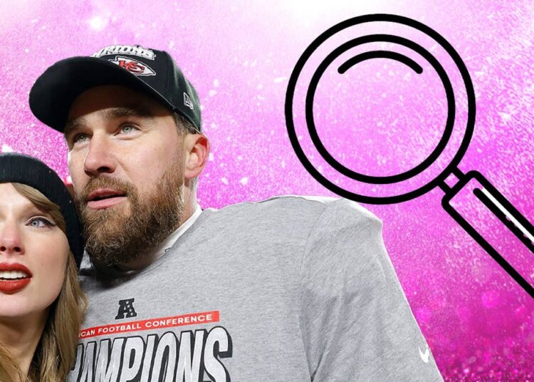 Plays HELLO!'s spot the difference: Taylor Swift & Travis Kelce edition