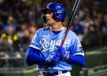 Potential Lane Thomas replacement surfacing for Royals in Triple-A as trade rumors swirl