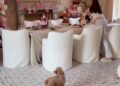 OIivia Culpo decorating for her daughter Colette’s first birthdayCredit: Olivia Culpo/Instagram