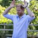 Prince Harry Mishap During Goat Yoga Session for Scotty’s Little Soldiers