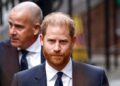 Prince Harry in London for court ruling in Associated Newspapers privacy case