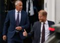 Prince Harry back in London amid his recent defeat in the High Court, which he called an ‘obvious whitewash’