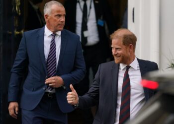 Prince Harry back in London amid his recent defeat in the High Court, which he called an ‘obvious whitewash’