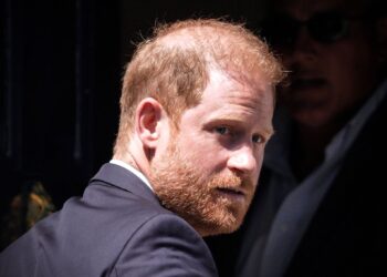 Prince Harry visited the UK earlier this month