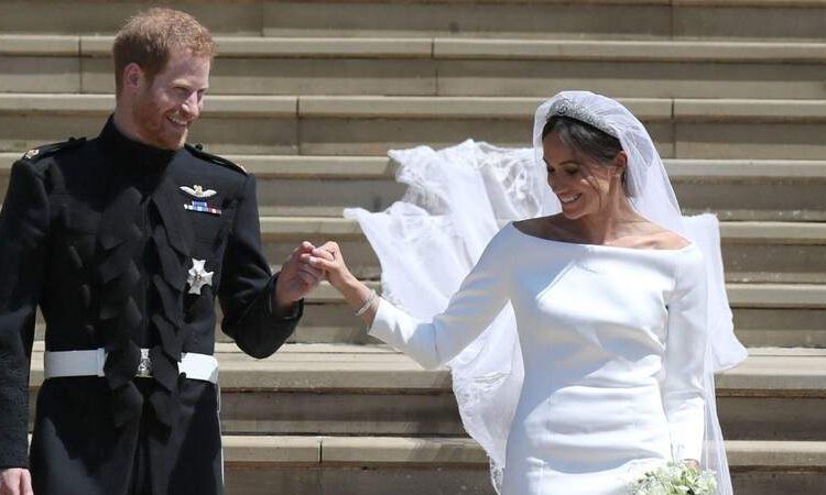 Meghan Markle and Prince Harry left the royal family in 2020.MEGA