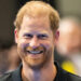 Prince Harry stands during the Invictus event in Birmingham, England.