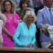 Queen Camilla visits Wimbledon to sit in Royal Box