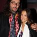 Minka Kelly (R) and her father former Aerosmith guitarist Rick Dufay