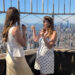 Retracing the royals' footsteps up the Empire State Building – video