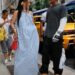 exclusive manhattan, ny rihanna and asap rocky were spotted outside the four seasons hotel before hopping into a red ferrari rihanna paired a blue andwhite striped maxi dress with white sneakers, while a$ap rocky wore an oversized dark tshirt, black cargo pants and racingstyle gloves pictured rihanna, asap rocky backgrid usa 5 july 2026 byline must read jairo backgrid usa 1 310 798 9111 usasalesbackgridcom uk 44 208 344 2007 uksalesbackgridcom uk clients pictures containing children please pixelate face prior to publication
