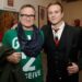 Robin Williams and Zak Williams attend the Timo Pre Fall 2009 Launch with Interview Magazine at Phillips De Pury on November 18, 2008, in New York CityCredit: Jamie McCarthy/WireImage