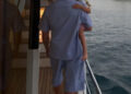 Jason Statham pictured with Isabella and Jack on a yachtCredit: Rosie HW/Instagram