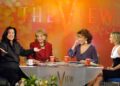 Rosie O’Donnell and cohosts on The View in 1997.Credit: Everett