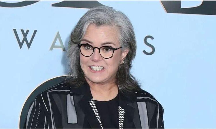 Rosie O'Donnell admitted it feels 'very trippy' that Donald Trump has continued referencing her for two decades.mega