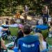 The Ryan Woodard Band performs an acoustic gig at the Sonoma Botanical Gardens amphitheater Wednesday, July 15, 2026 in Santa Rosa. (John Burgess/The Press Democrat)