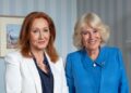 Royal Family’s Photo Of Queen Camilla & JK Rowling Flooded With Trans Flags On Social Media