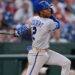 Royals' Tolbert ties MLB record with hits in 12 straight