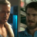 Ryan Reynolds in Deadpool and Andrew Garfield in After the Hunt side by side. .