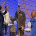 Ryan Seacrest & Vanna White Get Dance Lesson From L.A. Dodgers Stars