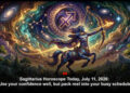 Sagittarius Horoscope Today, July 11, 2026: Use your confidence well, but pack rest into your busy schedule