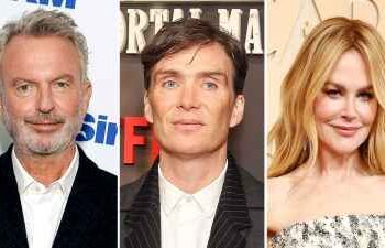 Celebs React to Sam Neill Cillian Murphy Nicole Kidman