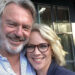 Sam Neill and Laura TingleCredit: Laura Tingle/Instagram
