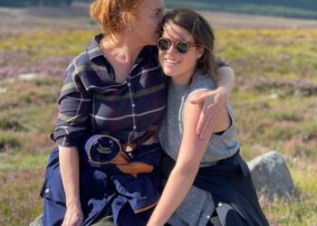 Sarah Ferguson and Princess Eugenie