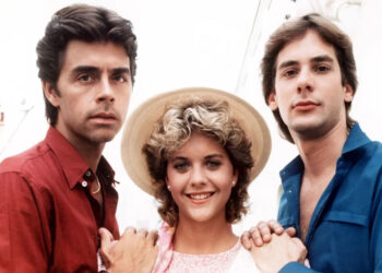 Frank Runyeon, Meg Ryan, and Scott Bryce in 'As the World Turns'Credit: CBS/Courtesy Everett