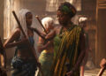 Thuso Mbedu plays Zélie and Viola Davis plays Mama Agba in Children of Blood and Bone from Paramount Pictures.Credit: Lephatse Motshana/Paramount Pictures