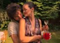 Selena Gomez and Benny Blanco Match in White in Italy