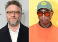 Seth Rogen shares awkward moment with “Lion King” collaborator Pharrell Williams at dinner party (exclusive)