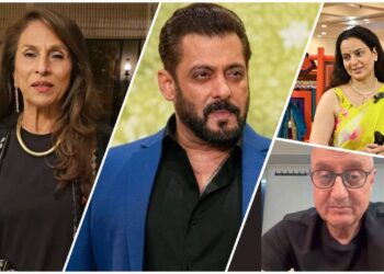 Shobhaa De calls Salman Khan's Sonam Wangchuk post 'cringe', criticises Kangana Ranaut, Hema Malini and Anupam Kher over CJP protest comments | Hindi Movie News