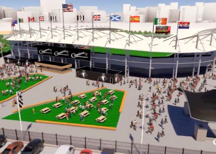 Soccer stadium partners with Rock Entertainment Group – NEOtrans