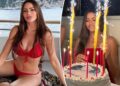 Sofía Vergara wows in red-hot bikini while celebrating 54th birthday in Italy