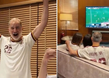 Spanish royal family celebrates as Spain reaches World Cup final