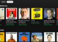 Spotify music streaming service