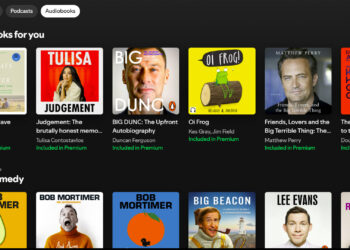 Spotify music streaming service