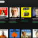 Spotify music streaming service