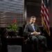California Attorney General Rob Bonta in his office in 2024. (Paul Kuroda / For The Times)