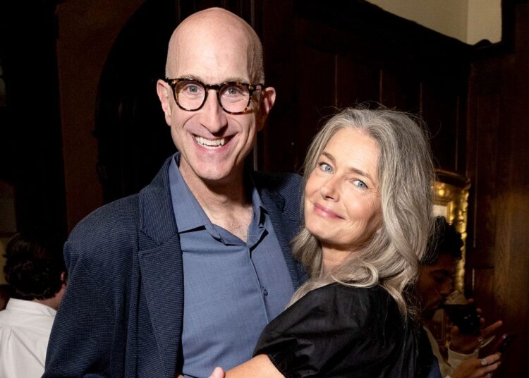 TV writer Jeff Greenstein with his new bride Paulina PorizkovaCredit: Tiffany Sage/BFA.com/Shutterstock