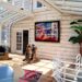 sylvester stallone's living room