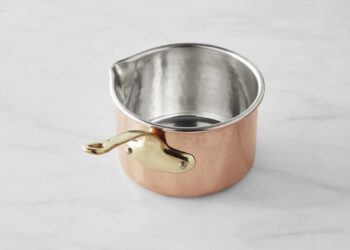 Ruffoni Historia Hammered Copper Saucepan, 1-Qt.