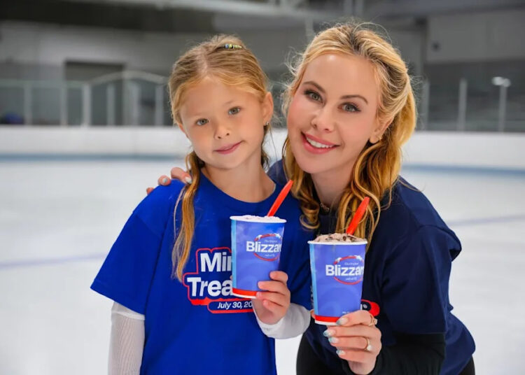 tara lipinski, traitors, peacock, tara lipinski interview, dairy queen
