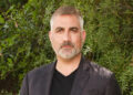 Taylor Hicks stands during a visit to Hallmark's "Home & Family" at Universal Studios Hollywood.