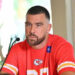 Kelce's childhood friend is the adopted son of an ICE contractor.MEGA