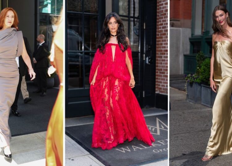 Taylor Swift Wedding Guests Go Monochrome in Gold, Red and Black