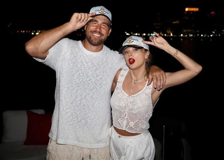 Travis Kelce and Taylor SwiftCredit: Travis Kelce/Instagram