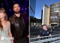 Taylor Swift's rumoured wedding celebrations begin with star-studded New York event - BBC