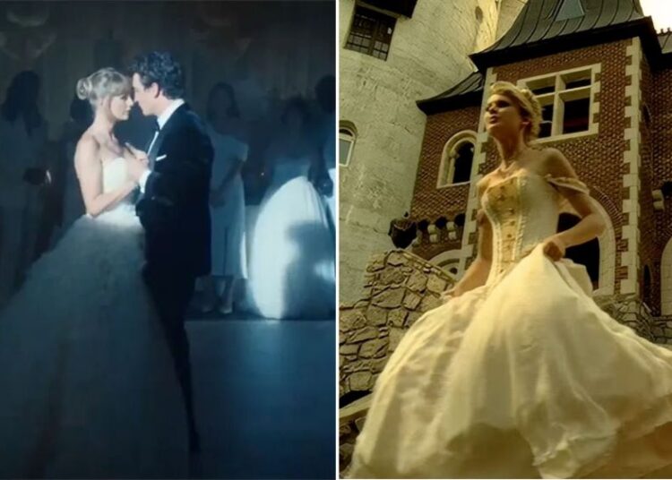 Taylor Swift’s Wedding Dresses and Bridal Music Video Looks