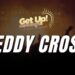 Get Up! mornings with Erica Campbell logo and text "TEDDY CROSS" against a dark background.